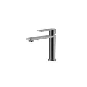 Bateria umywalkowa, stojąca niska - Gun metal