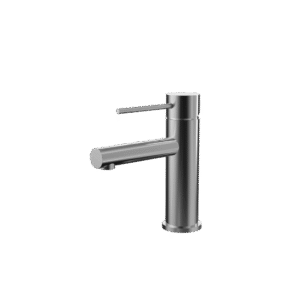 Bateria umywalkowa, stojąca niska - Gun metal