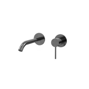 Bateria umywalkowa, podtynkowa - Gun metal