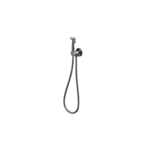 Bateria bidetowa, podtynkowa - Gun metal